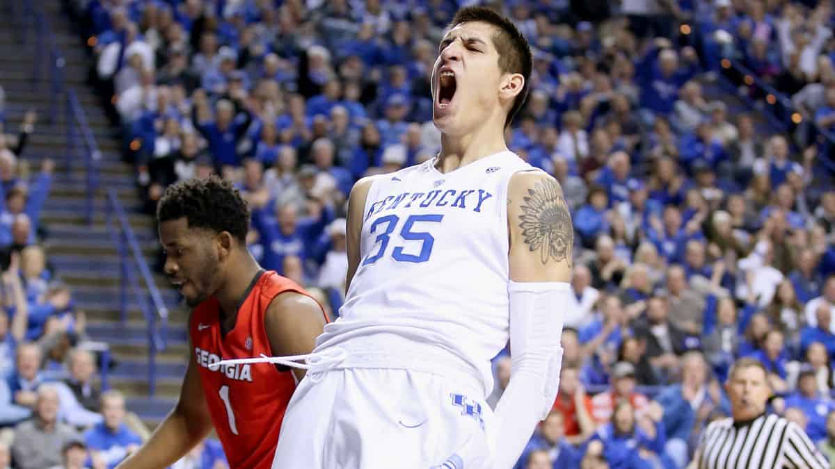 Ncaa basketball - Derek Willis (UK)