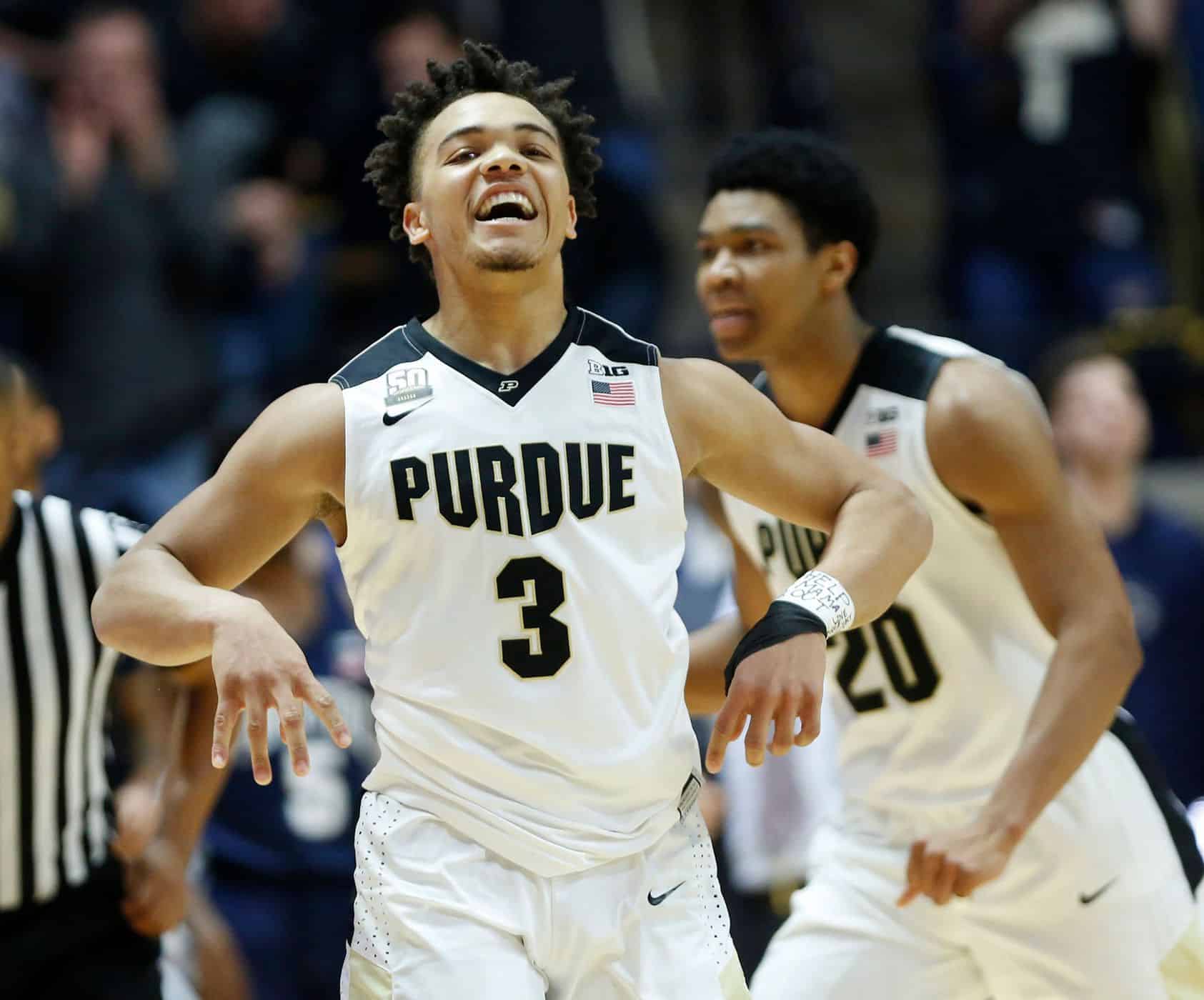 19. Purdue sulle spalle di Carsen Edwards