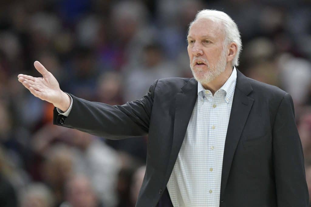 Head coach San Antonio Spurs