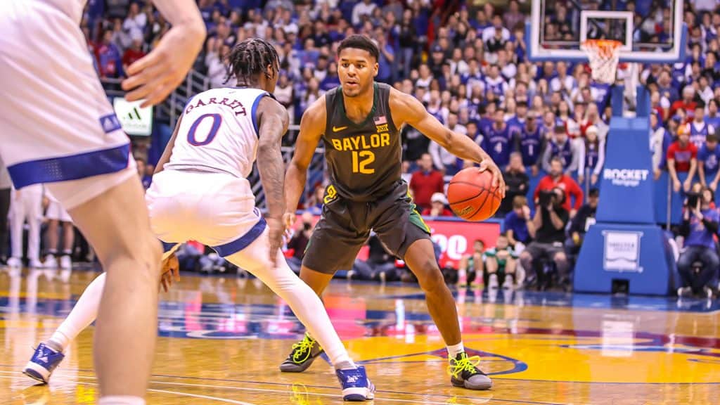Jared Butler Baylor at Kansas draft