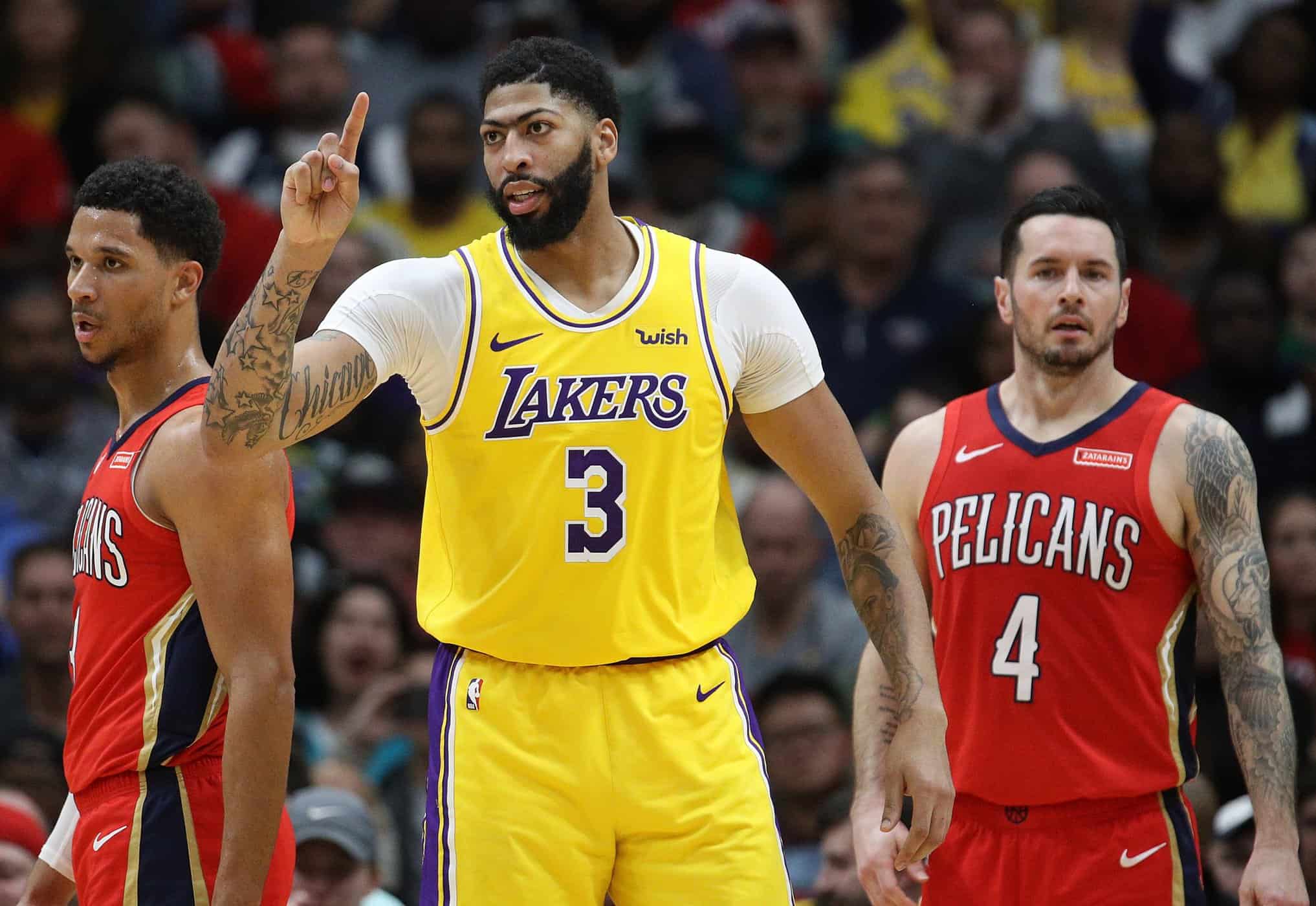 Anthony Davis riporta i Lakers in carreggiata