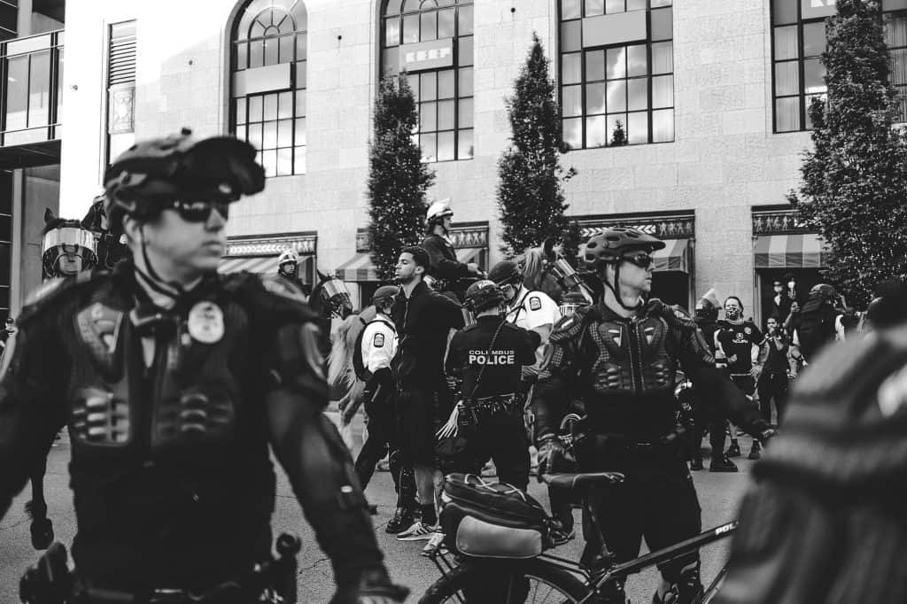 Seth Towns George Floyd protest