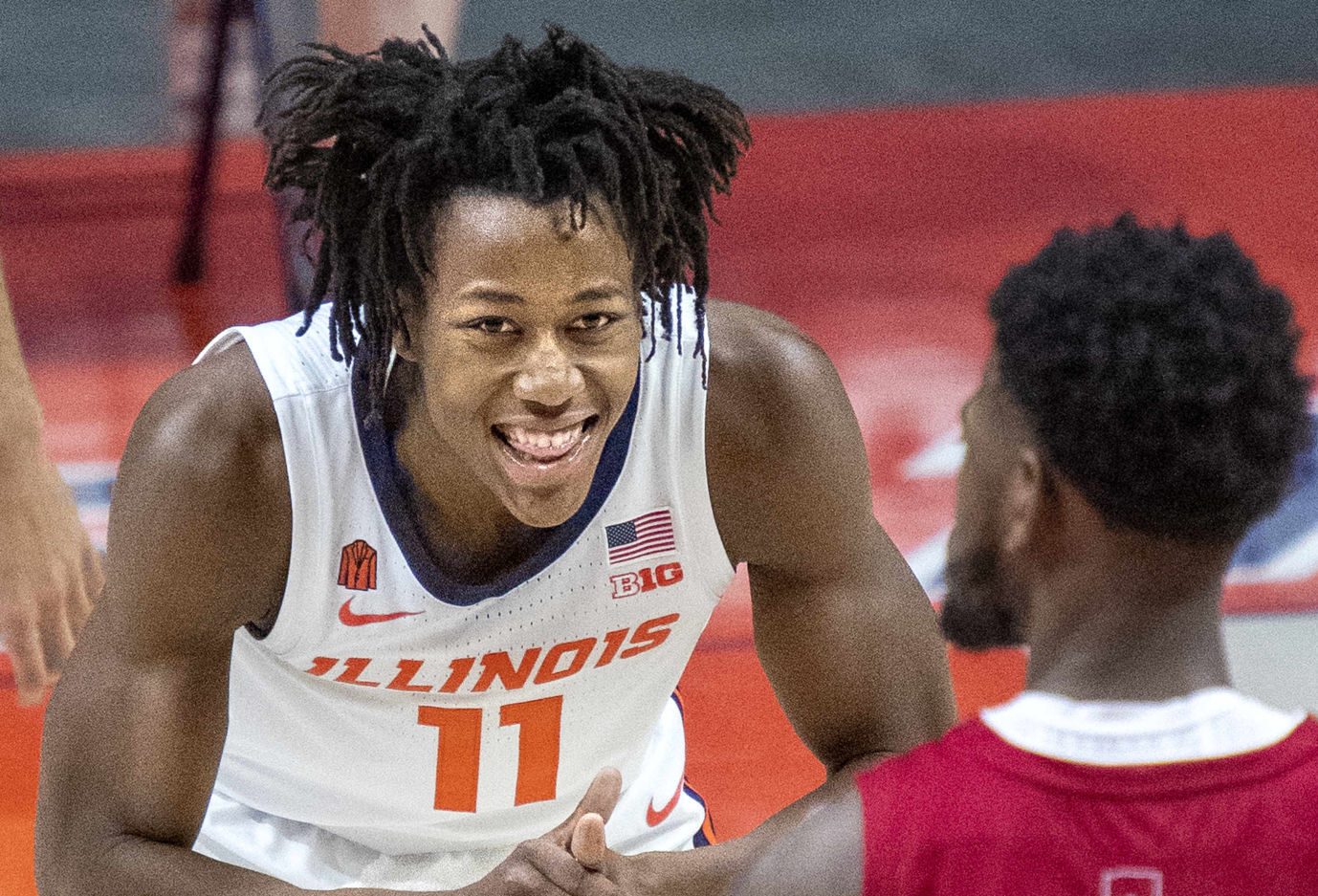 Ayo Dosunmu Illinois grin