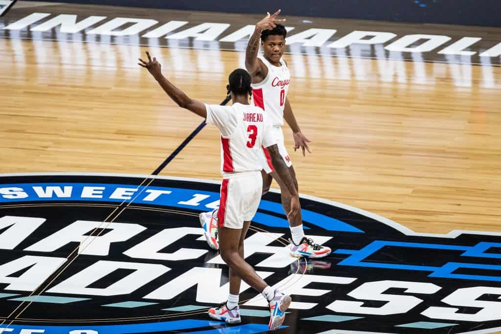 Marcus Sasser DeJon Jarreau Houston Sweet 16 March Madness Texas